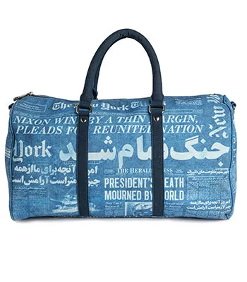 1982 BLUE Duffle Bag