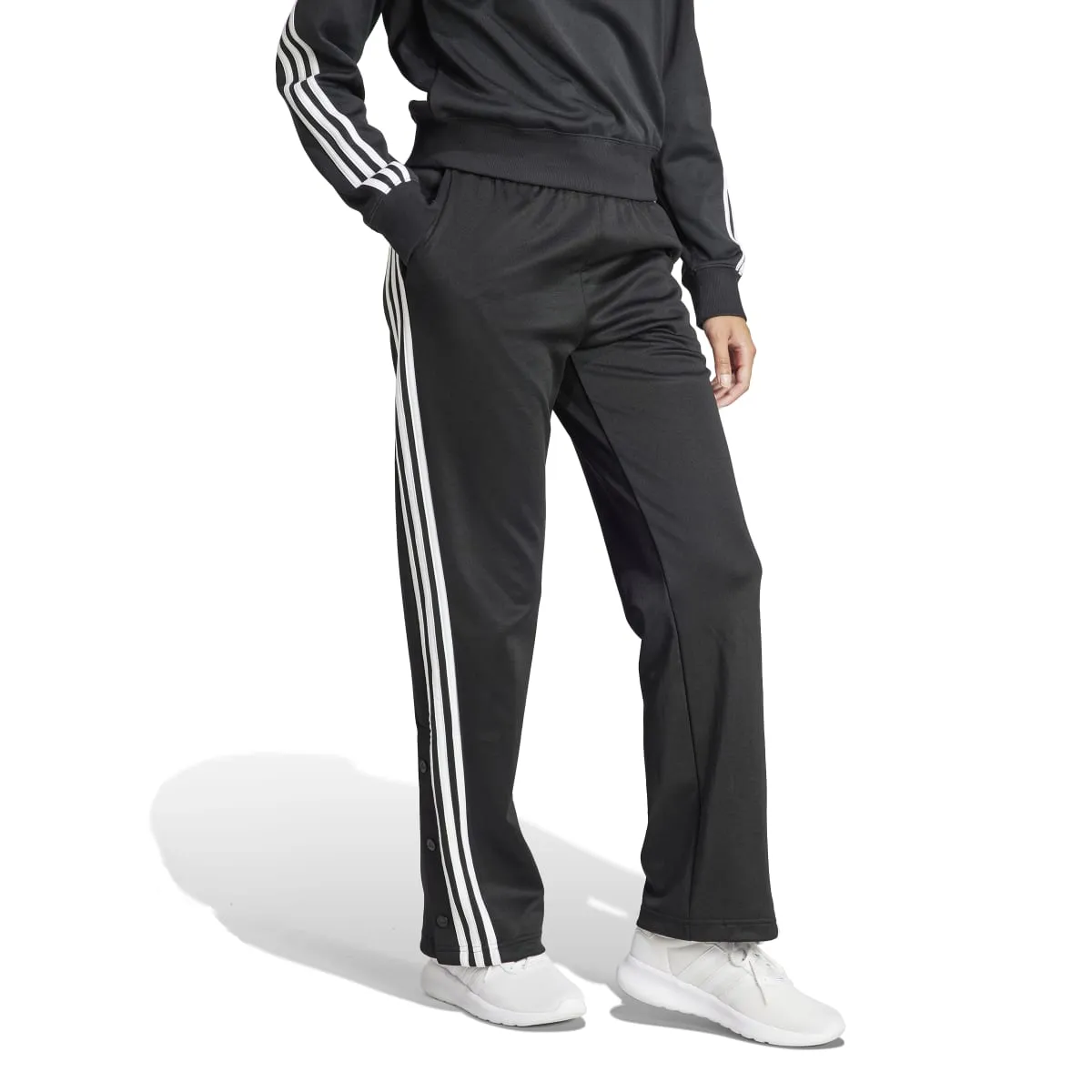 adidas Women's 3-Stripe Snap Trackpant