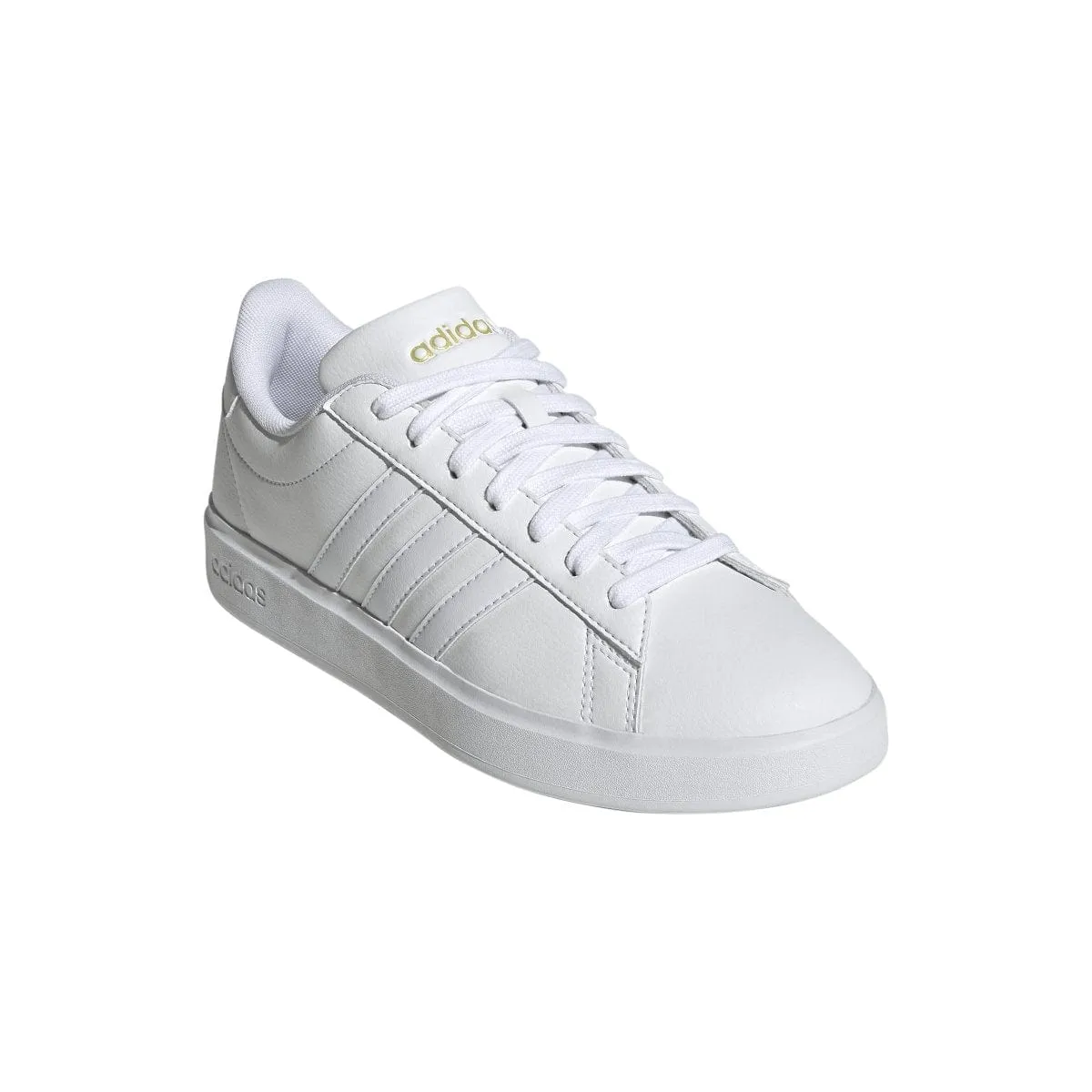 ADIDAS WOMEN'S GRAND COURT CLOUDFOAM LIFESTYLE COURT TRIPLE WHITE SHOES