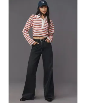 Agolde Dame High-Rise Wide-Leg Jeans