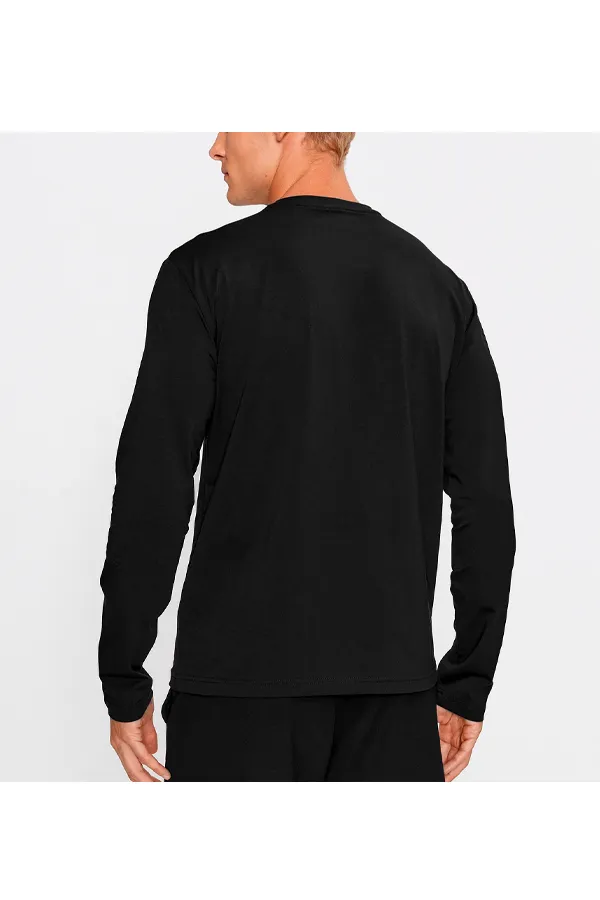 Armani EA7 Regular L/S Shadow Logo Black