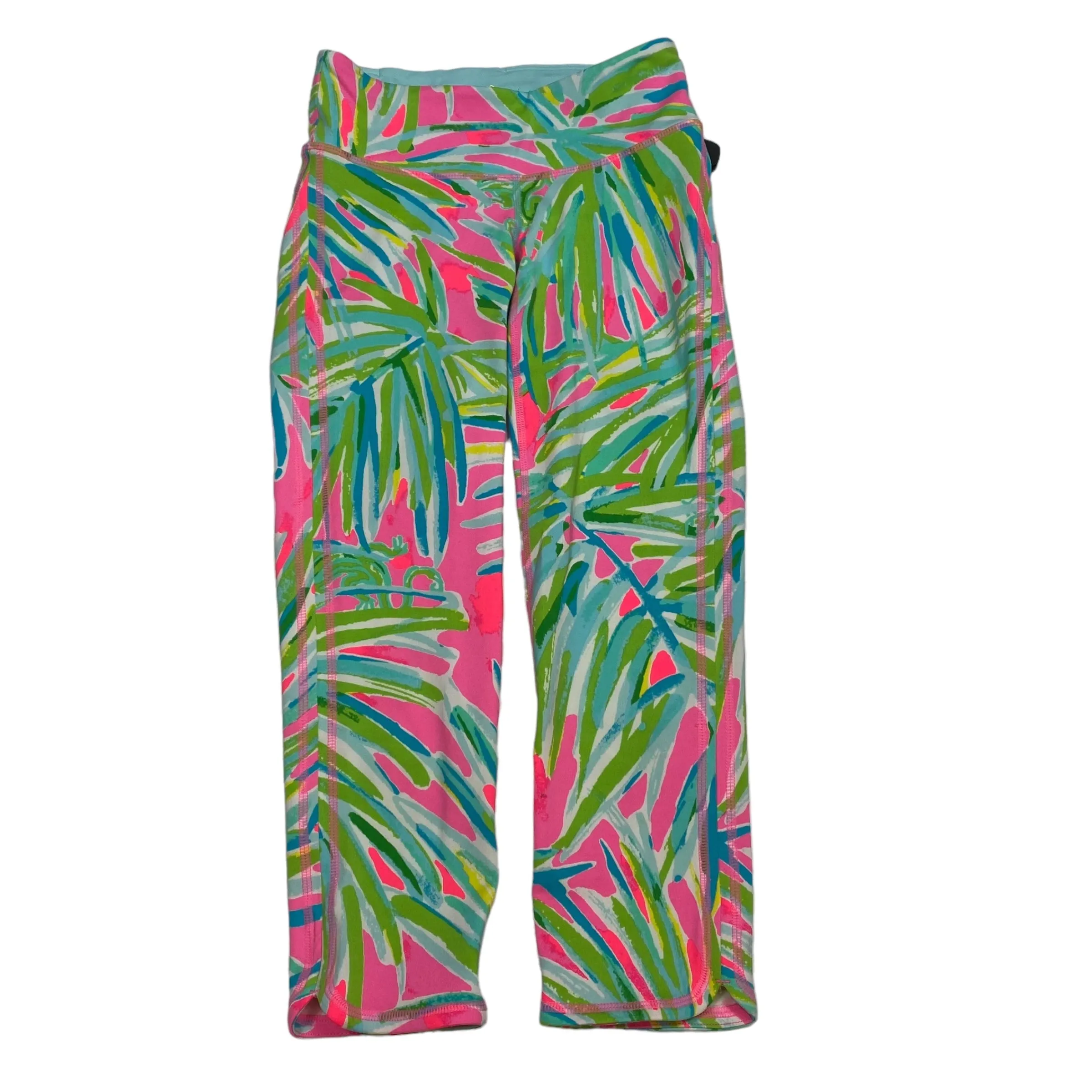 Athletic Leggings Capris By Lilly Pulitzer In Multi-colored, Size: Xxs