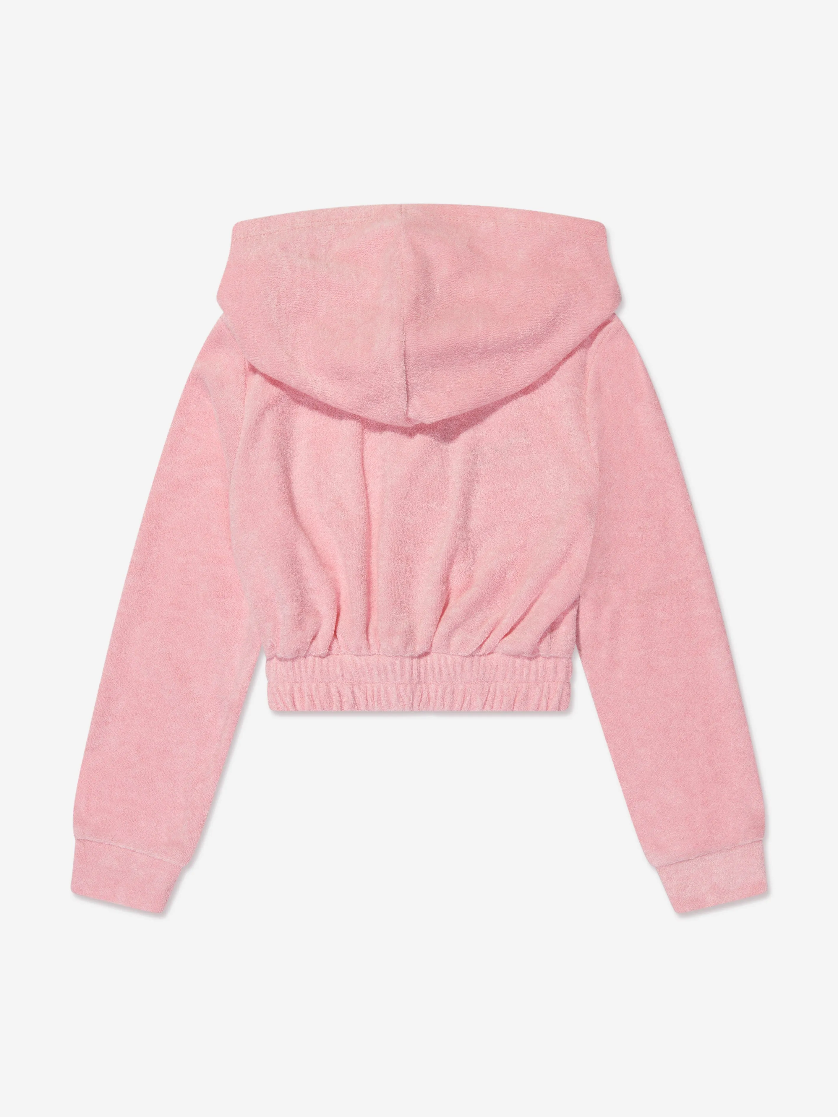 AY by AYLA Girls Towelling Hoodie in Pink