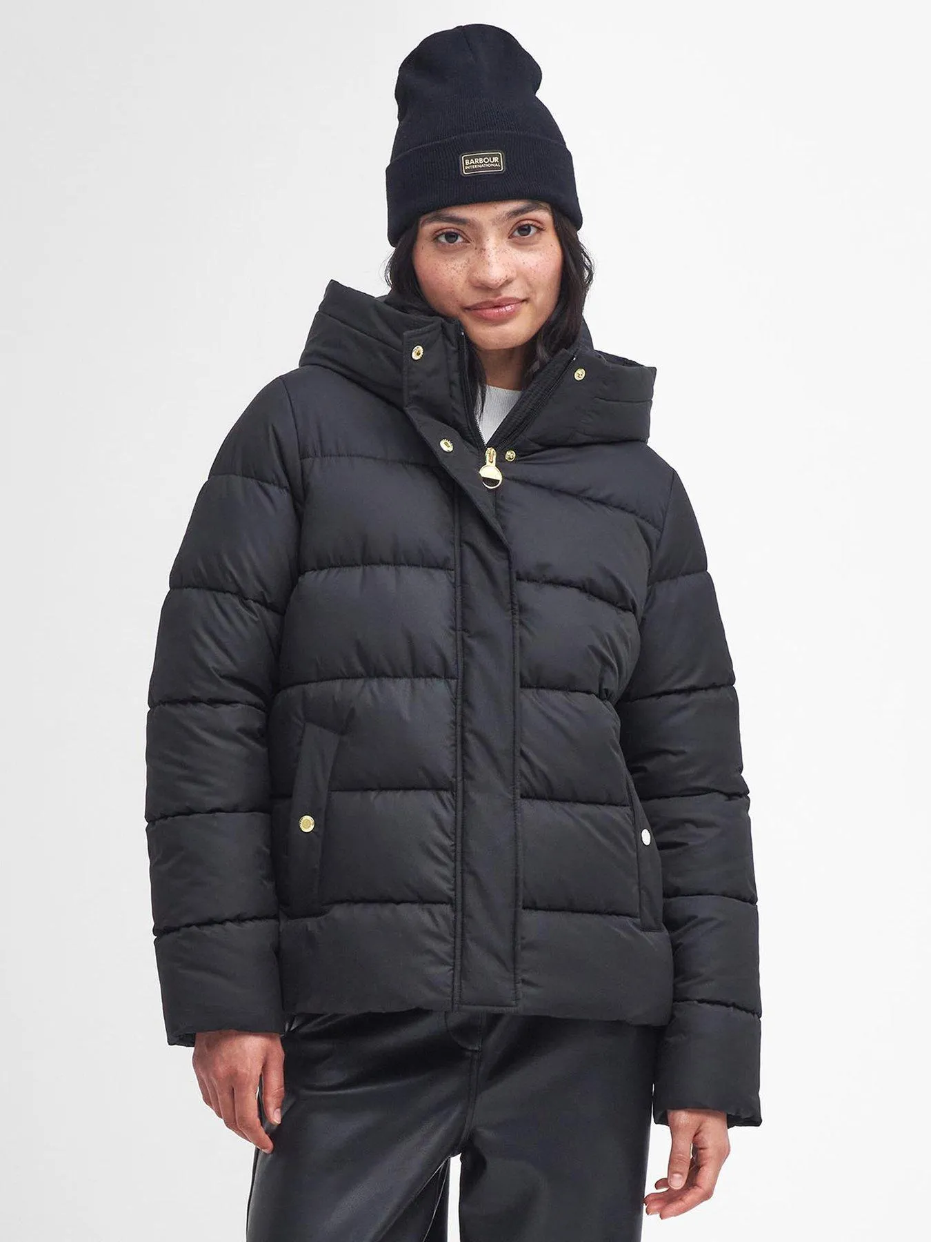 Barbour International Barron Padded Coat - Black