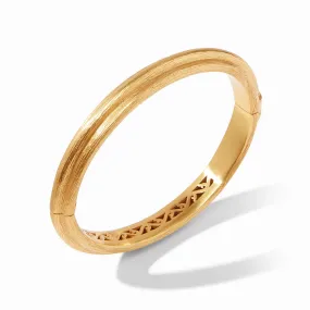 Barcelona Hinge Bangle Gold by Julie Vos