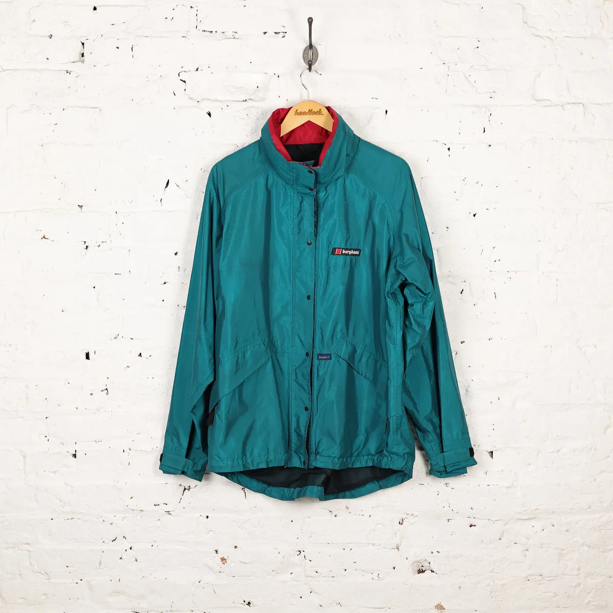 Berghaus XF Aquafoil Shell Rain Jacket - Green -L