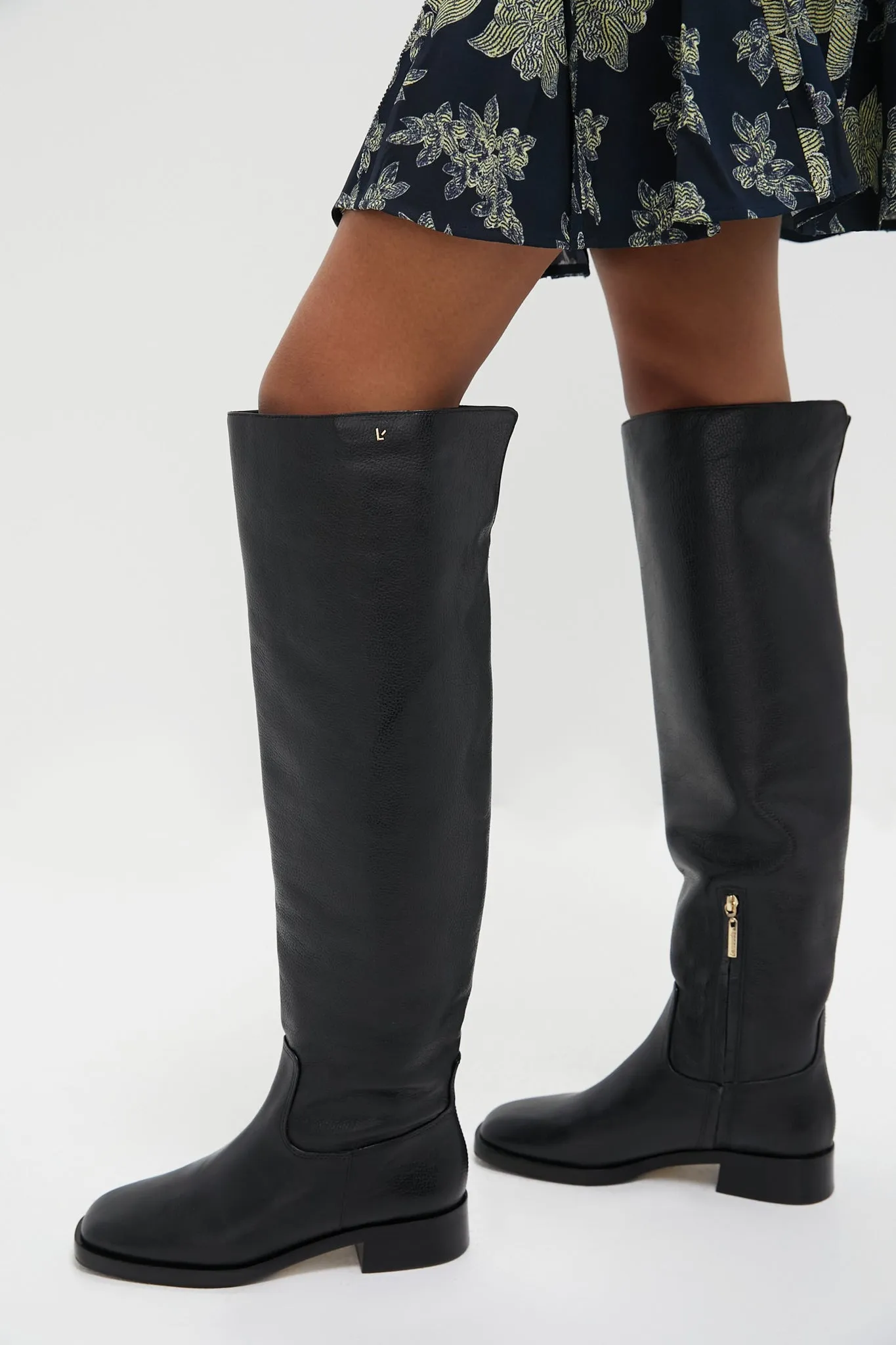 Black Annie Hi Boots