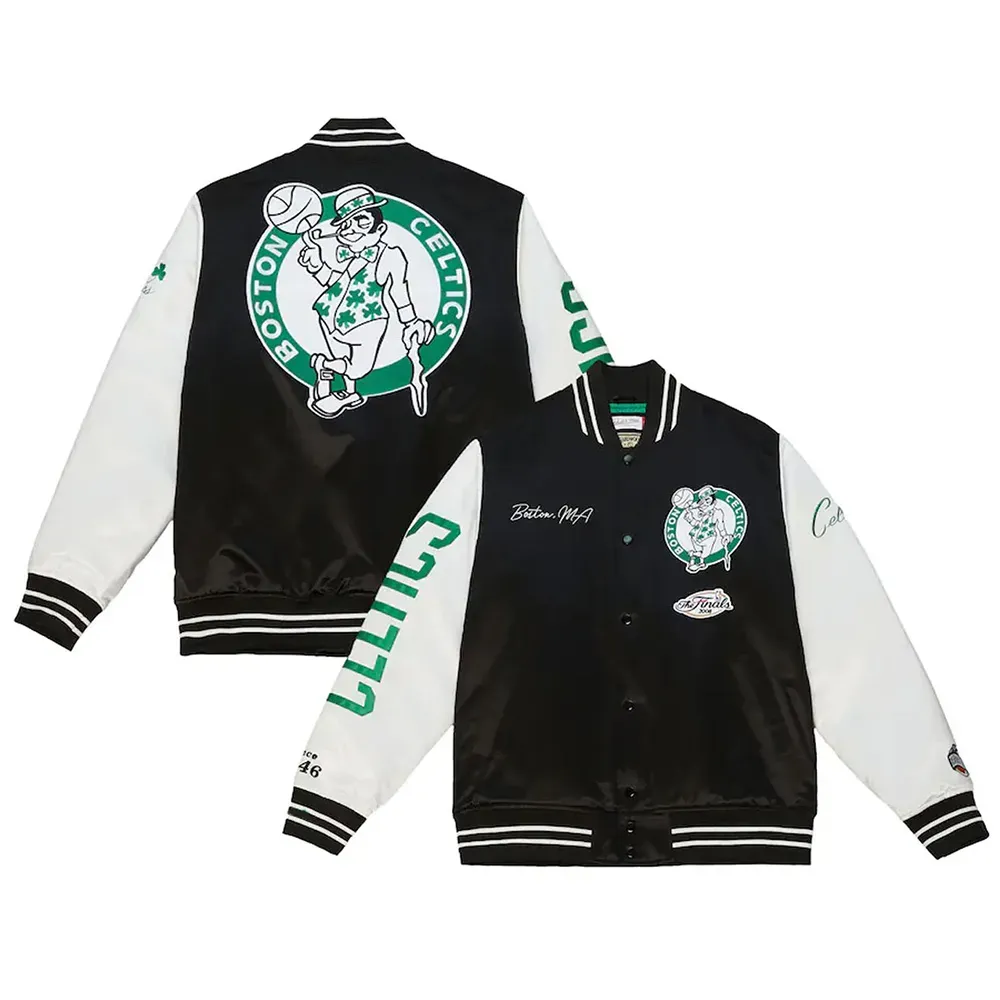 Boston Celtics Satin Jacket - William Jacket