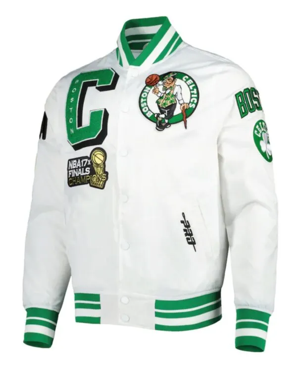 Boston Celtics Satin Jacket - William Jacket