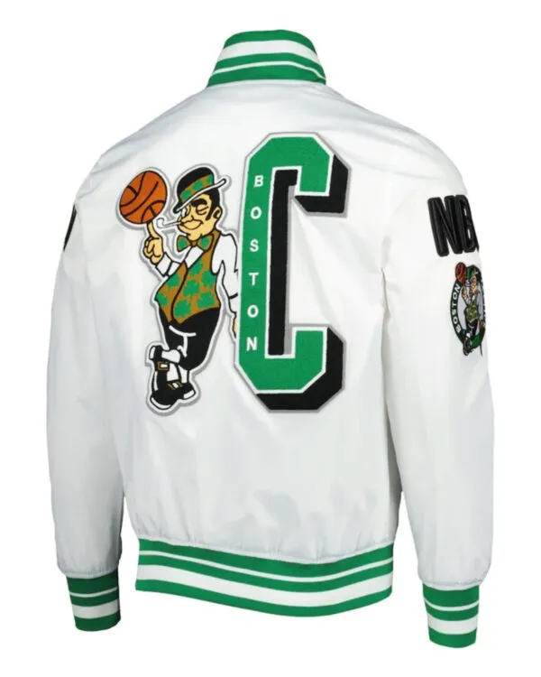 Boston Celtics Satin Jacket - William Jacket