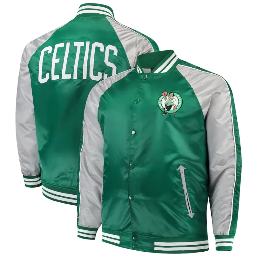 Boston Celtics Satin Jacket - William Jacket