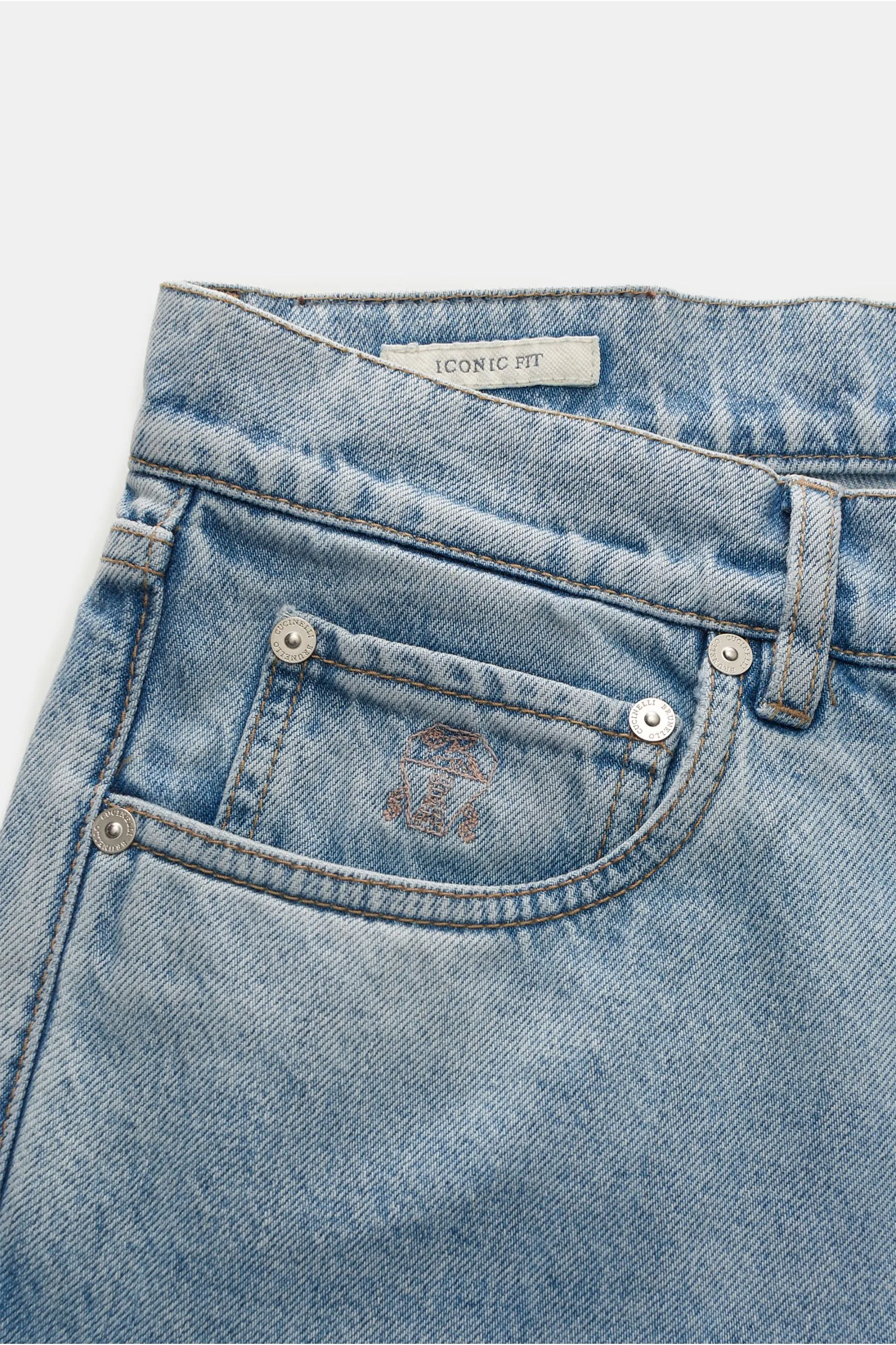 BRUNELLO CUCINELLI jeans 'Iconic Fit' smoky blue