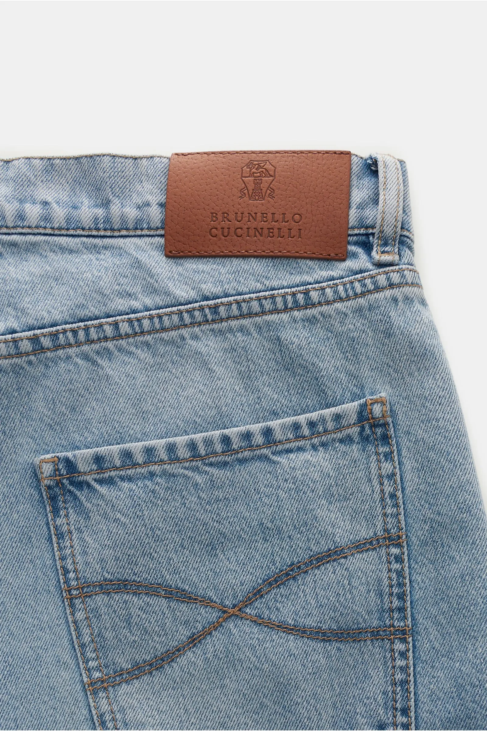 BRUNELLO CUCINELLI jeans 'Iconic Fit' smoky blue