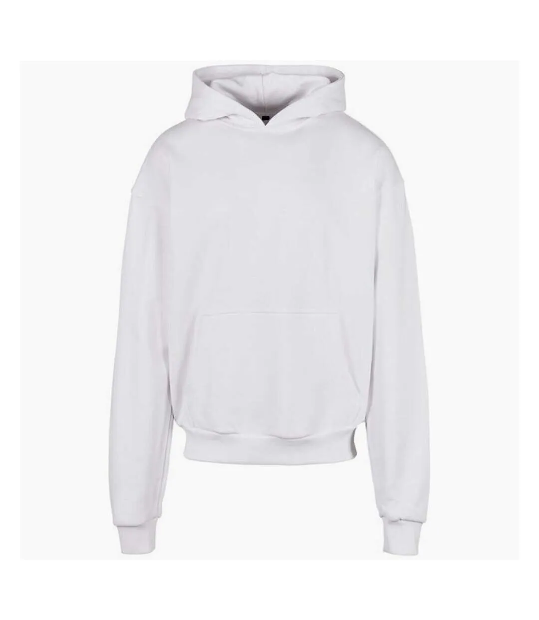 Build Your Brand Mens Ultra Heavyweight Hoodie (White) - UTRW8371