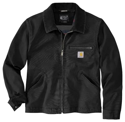 Carhartt Men's Rugged Flex Relaxed Fit Duck Detroit Jacket