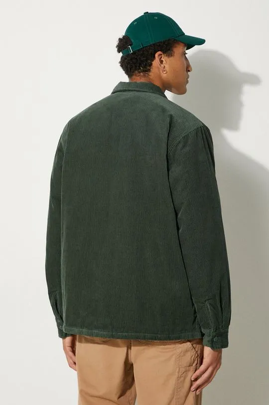 Carhartt WIP corduroy jacket Whitsome Shirt Jac green color I028827.29UXX