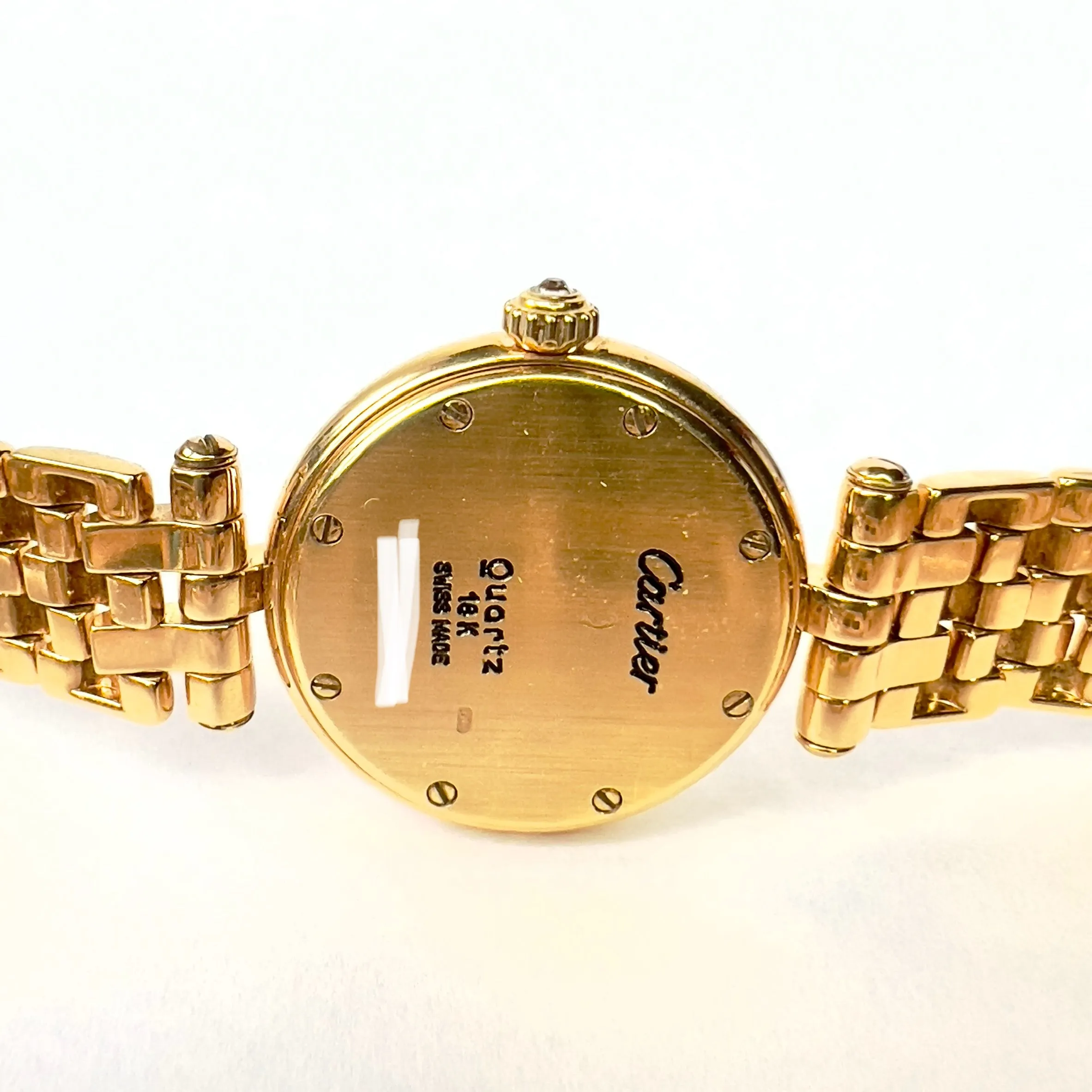 CARTIER PANTHERE VENDOME 24mm 18K Yellow Gold ~0.50TCW Diamond Watch