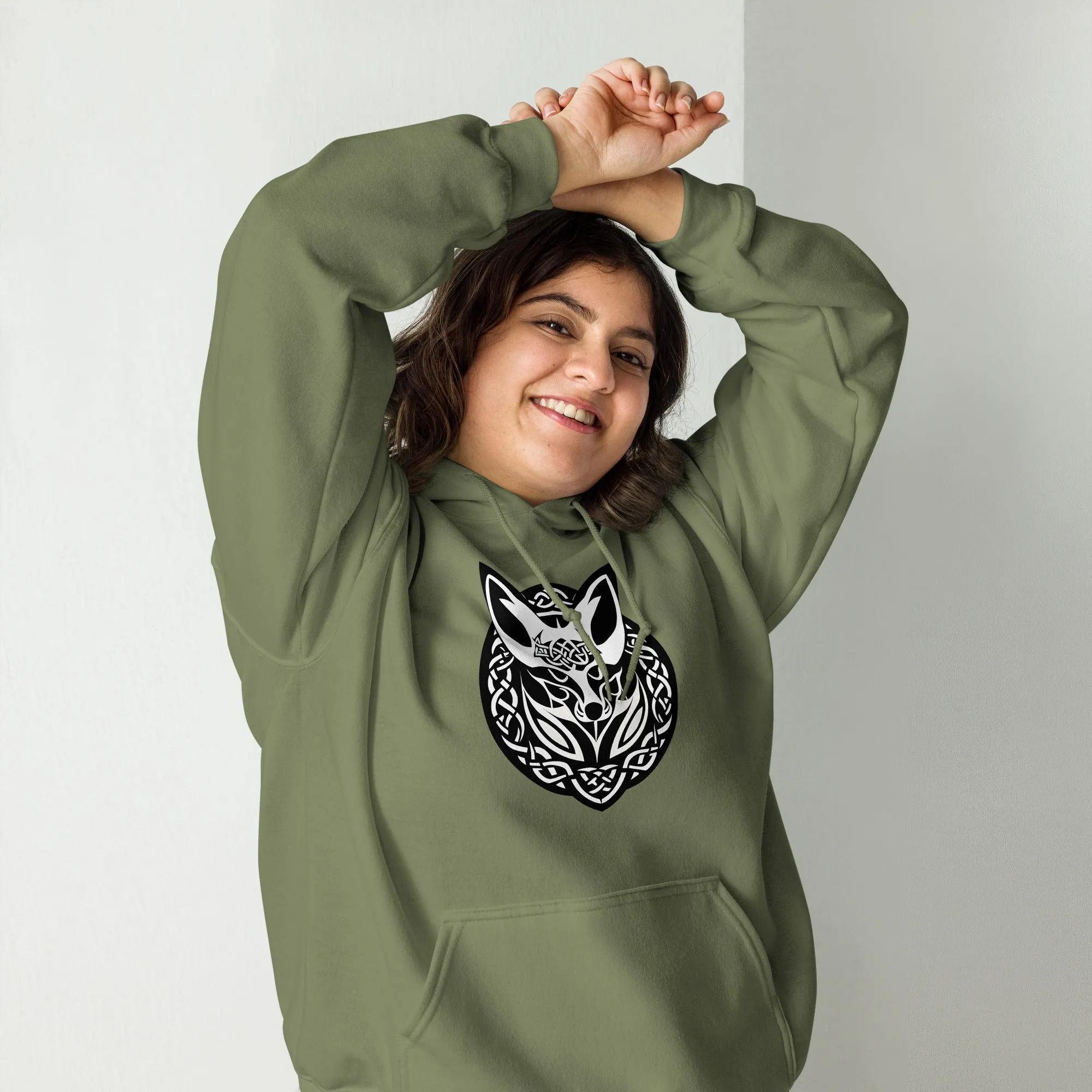 Celtic Fox Unisex Hoodie