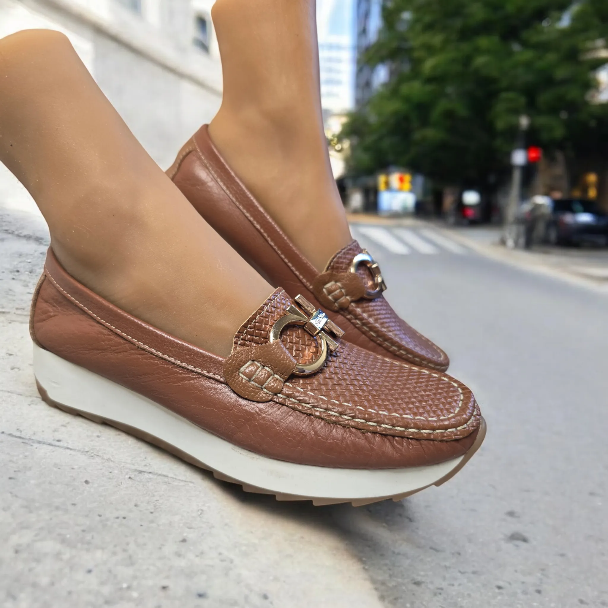 Classic Elegant Brown Loafers