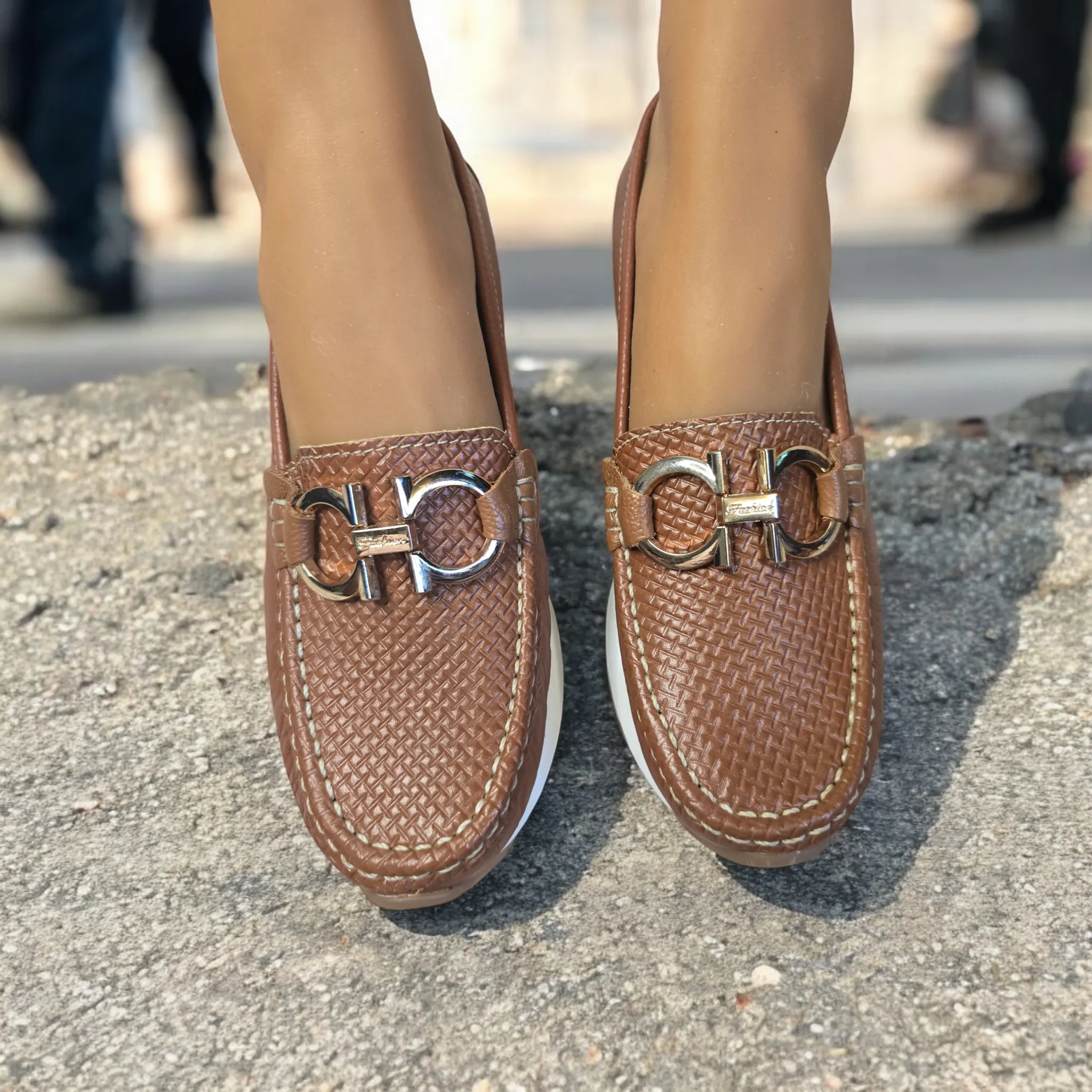 Classic Elegant Brown Loafers