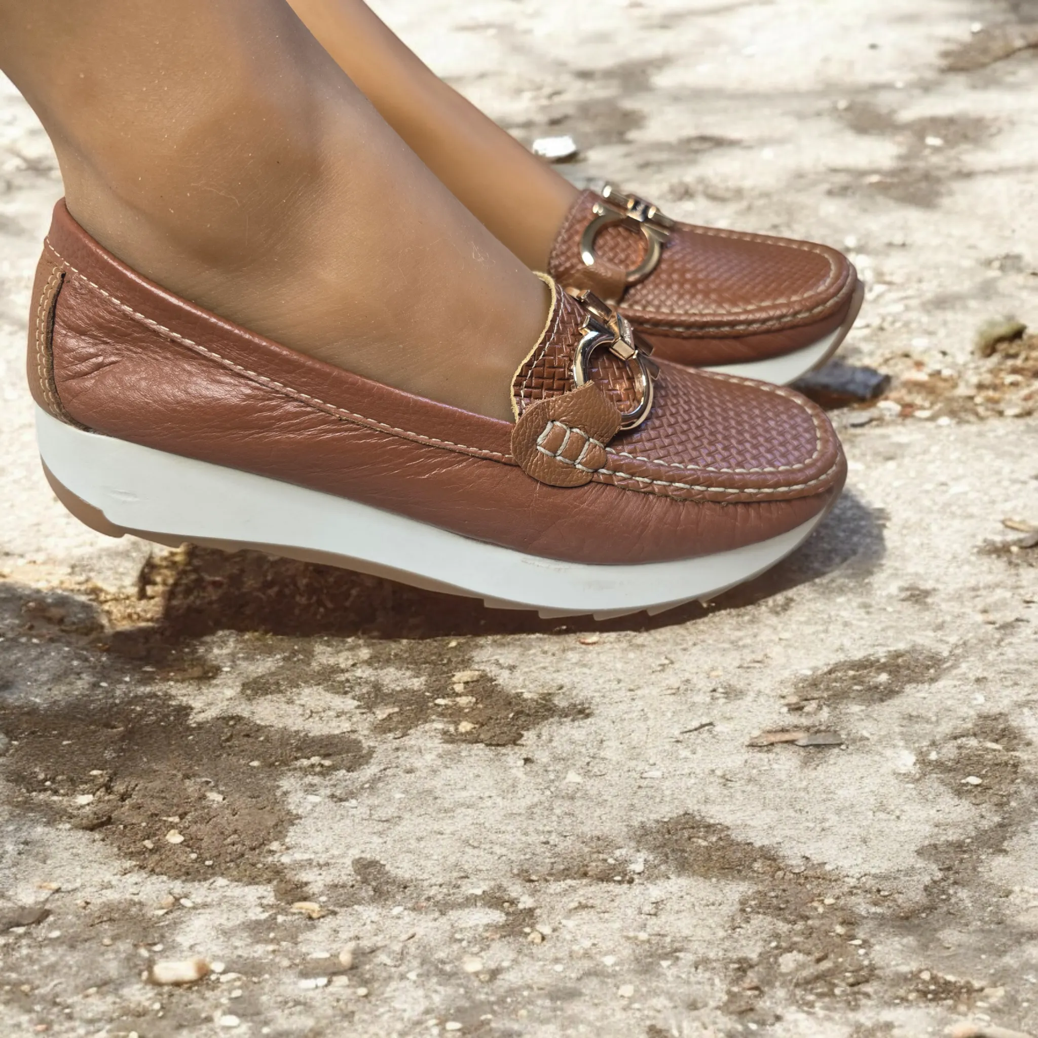 Classic Elegant Brown Loafers