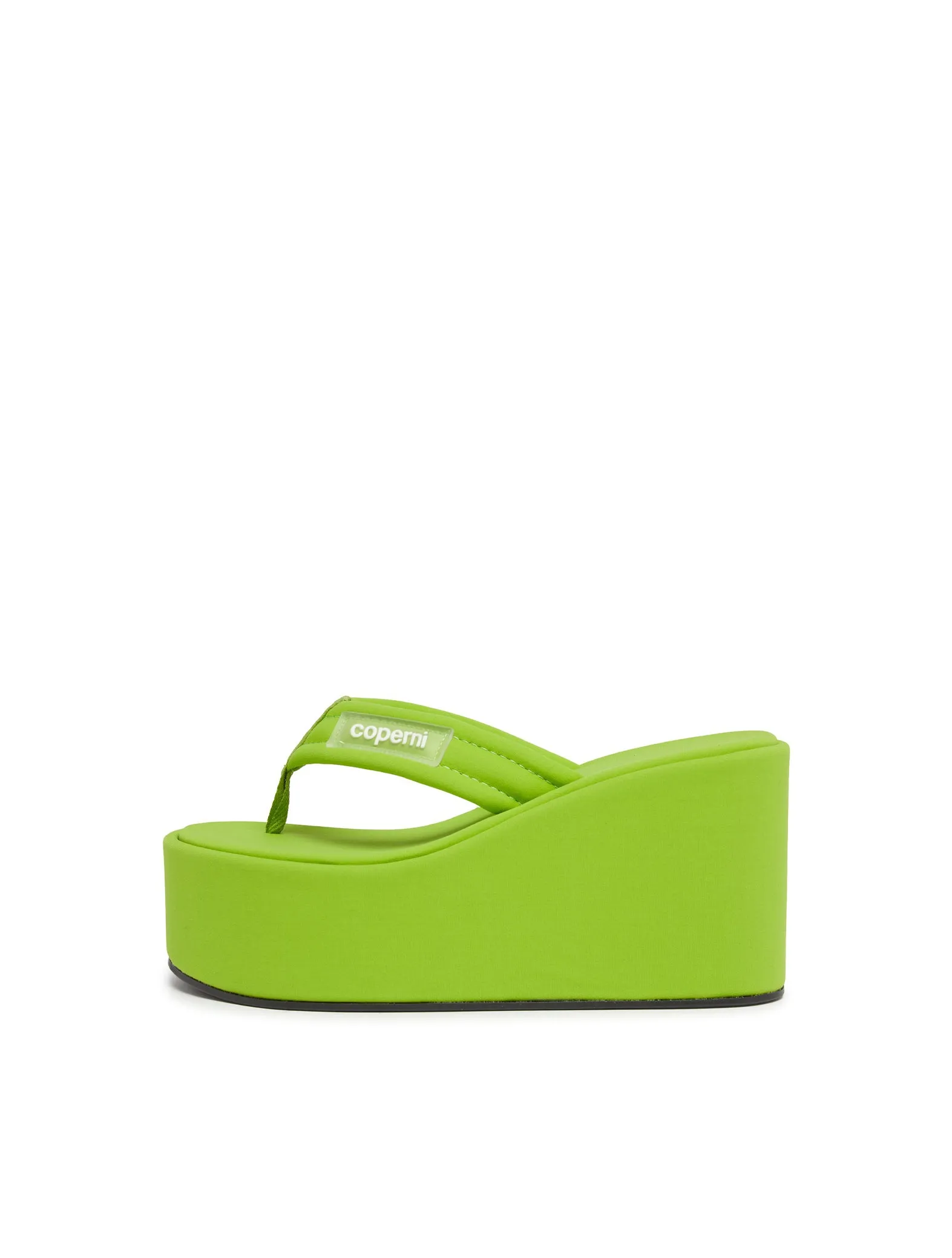 Coperni Green Wedge Sandal