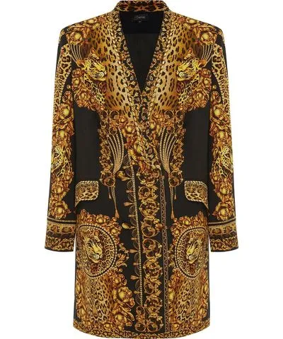 Czarina Black Golden Lady Blazer Dress