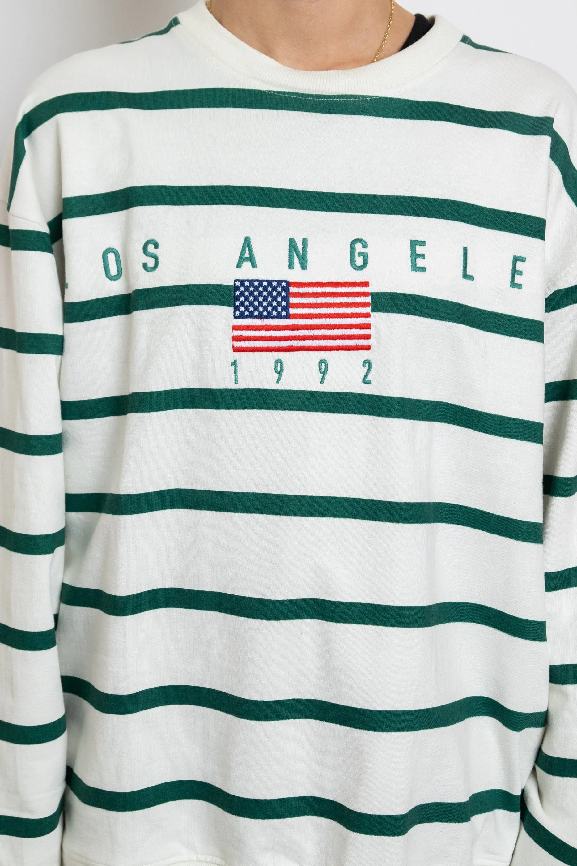 Daisy Street Striped LA Sweater