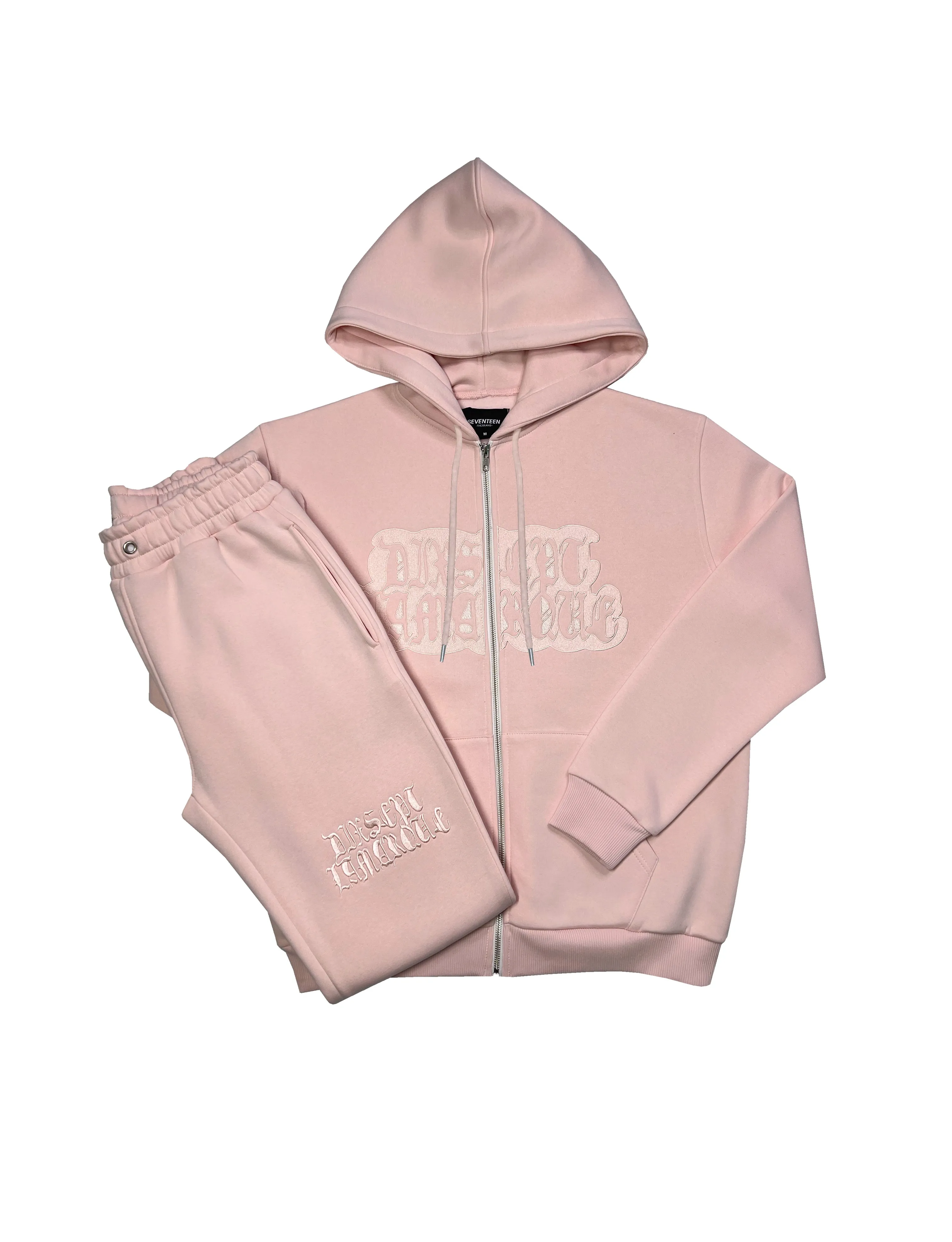 Dix-Sept La Marque Baby Pink Zip up