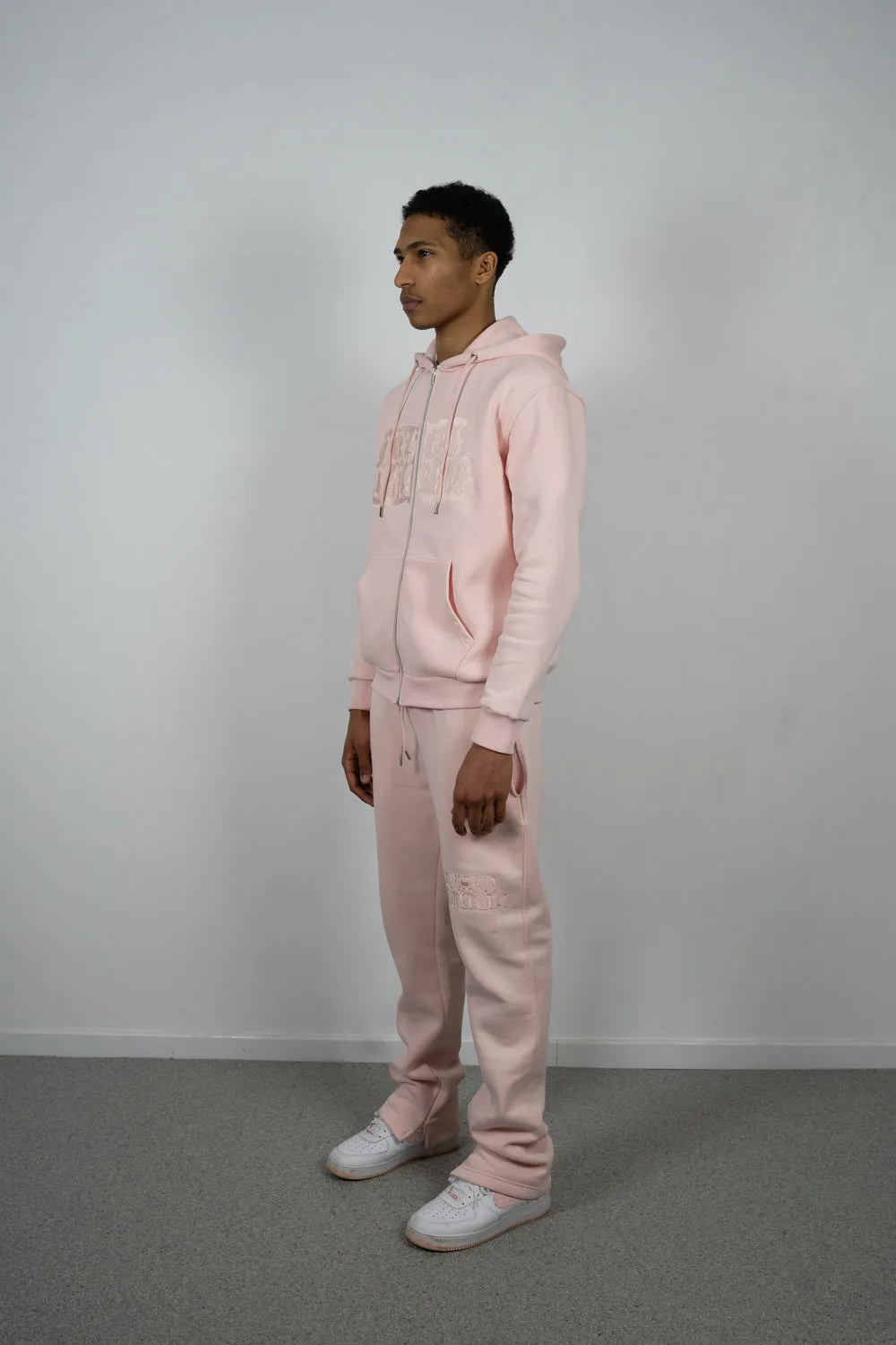 Dix-Sept La Marque Baby Pink Zip up