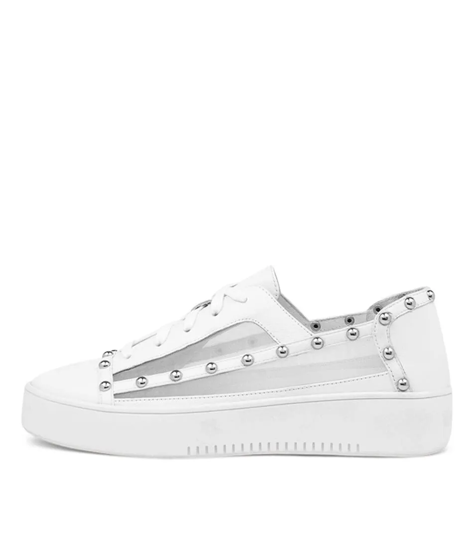 DJANGO & JULIETTE Ladio White Mix Sneakers Ws