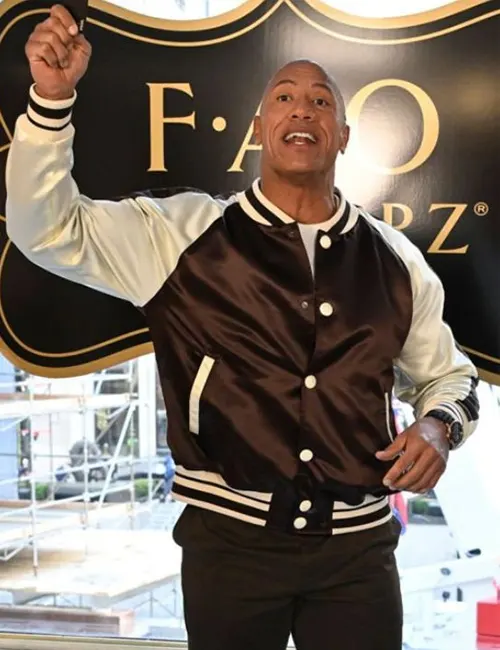 Dwayne Johnson FAO Schwarz Varsity Jacket - William Jacket