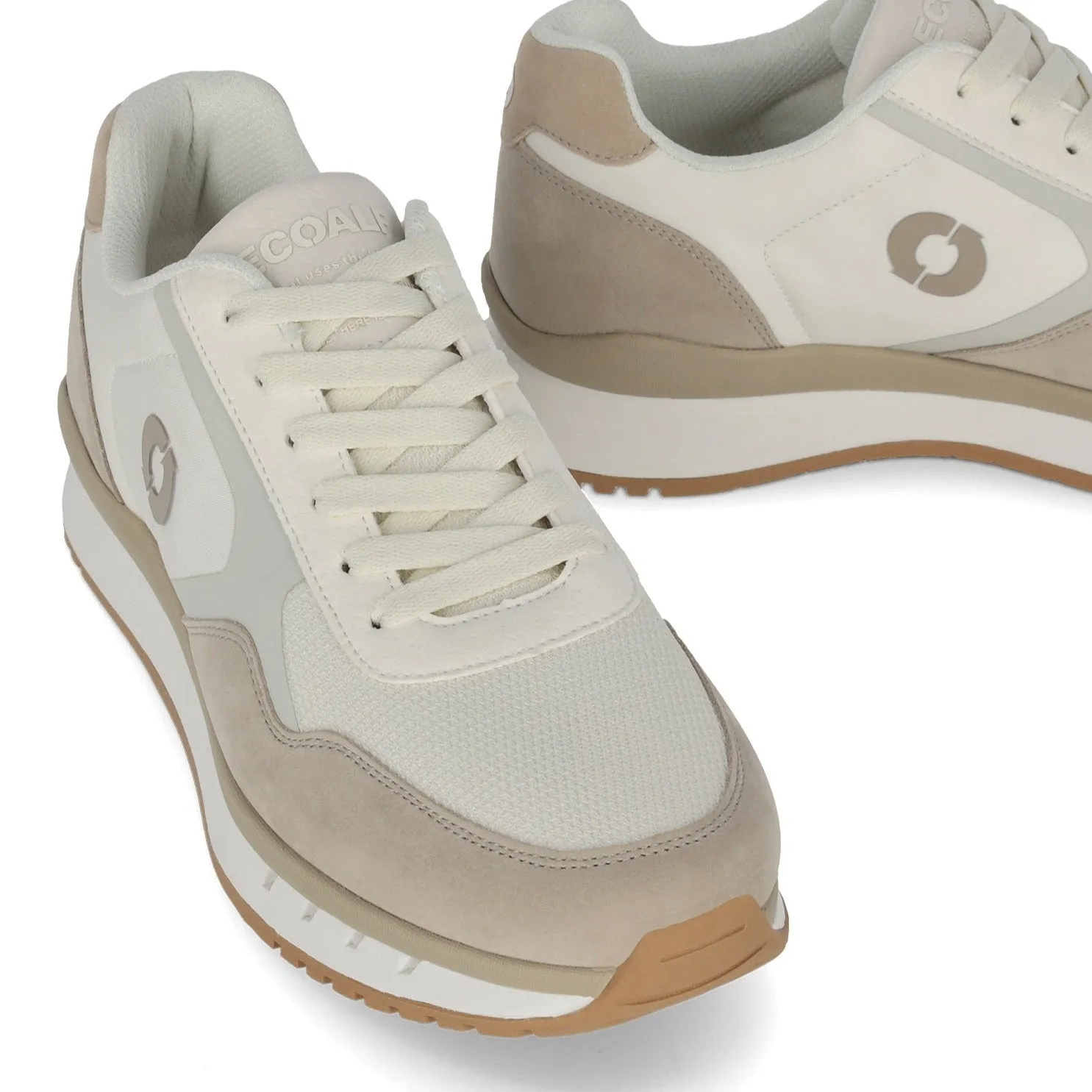 ECOALF | SNEAKERS MUJER | CERVINO SAND | BLANCO