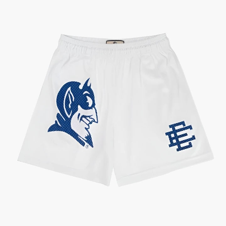 Eric Emanuel Basic Short DUKE Short White/Blue