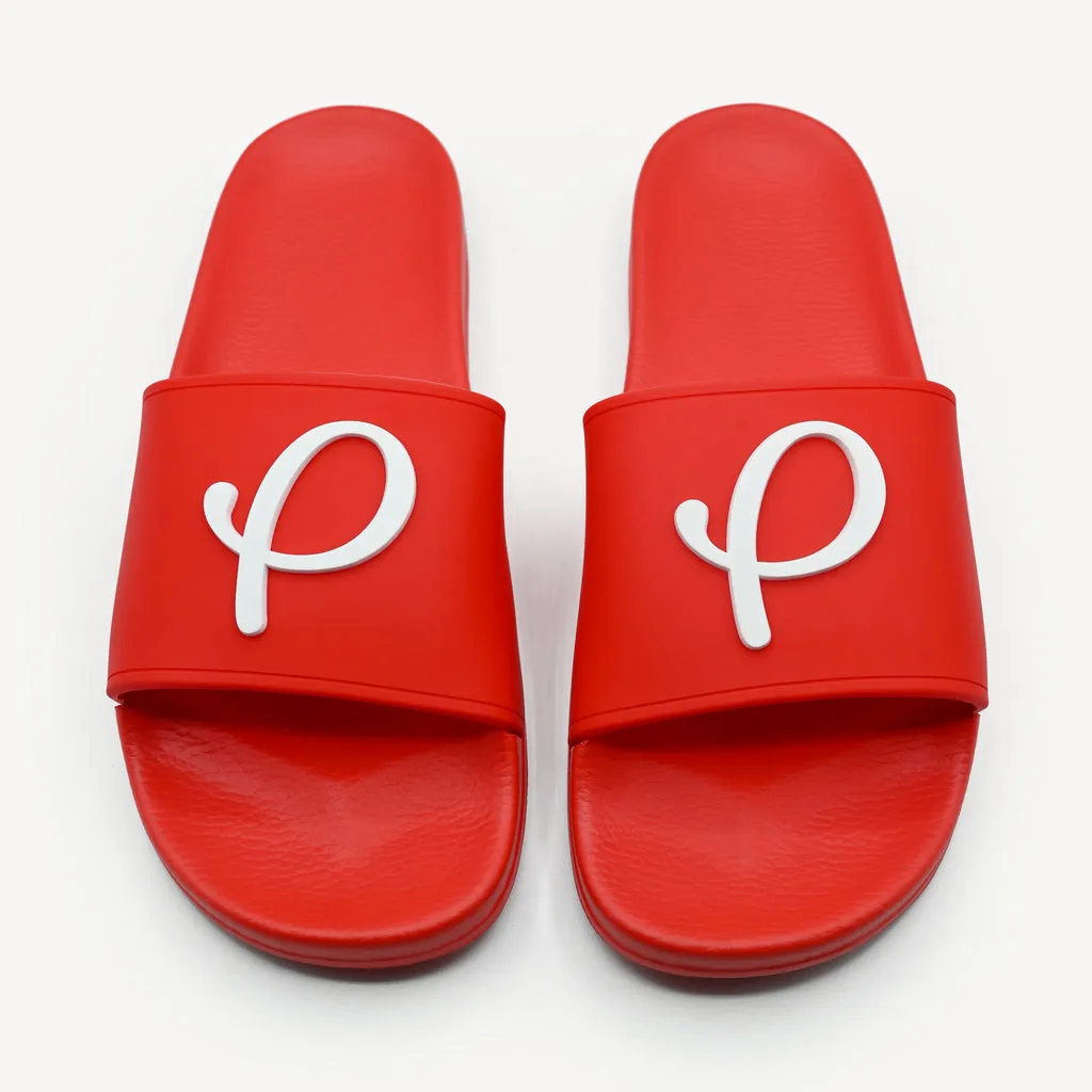 Essence P Logo Slides | Red