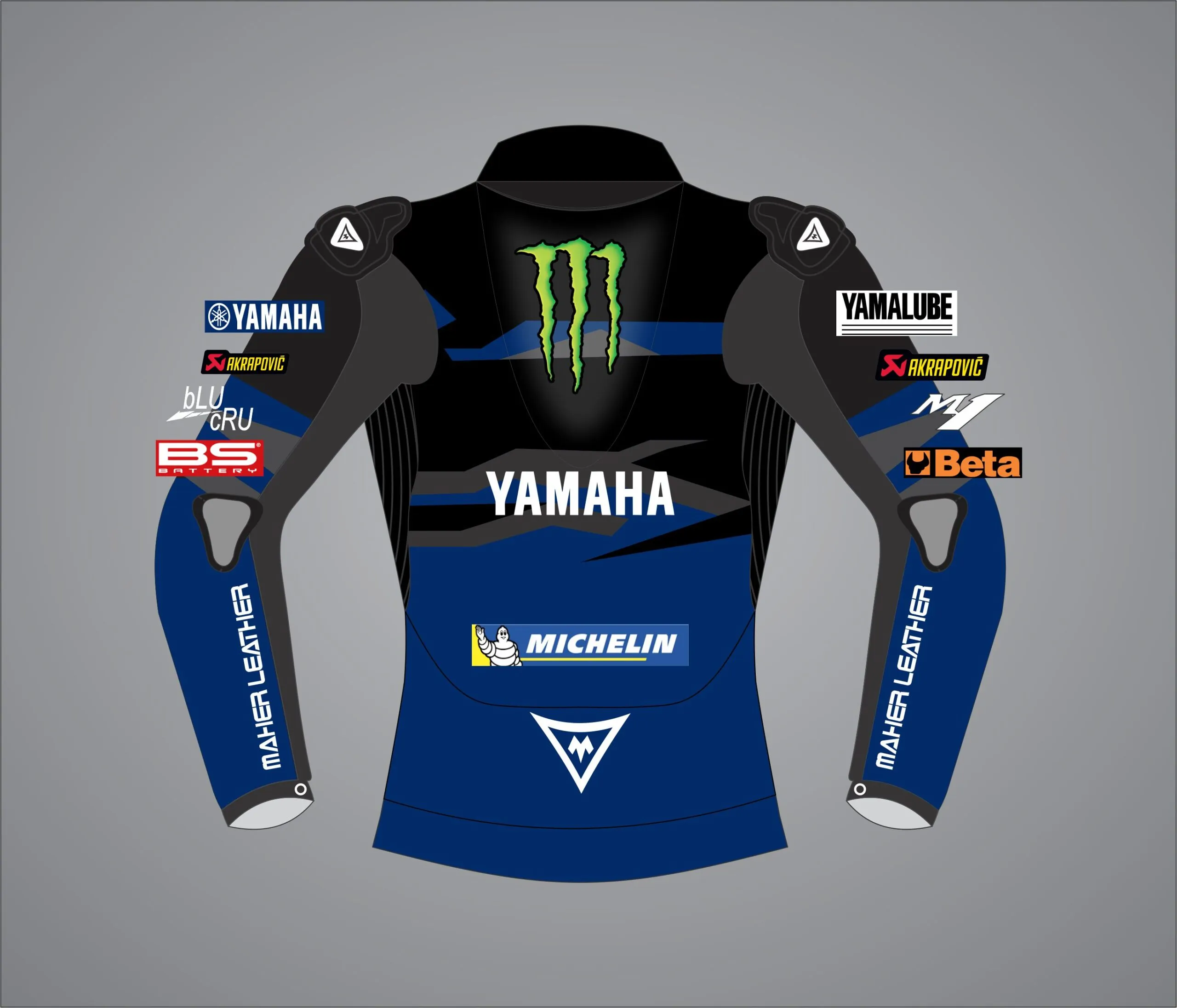 Fabio Quartararo Yamaha MotoGP Motorbike Jacket 2023