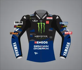 Fabio Quartararo Yamaha MotoGP Motorbike Jacket 2023