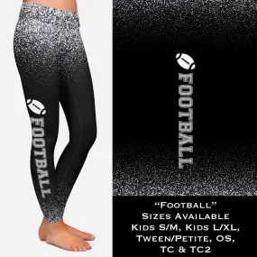 Football Cheer Ombre Leggings