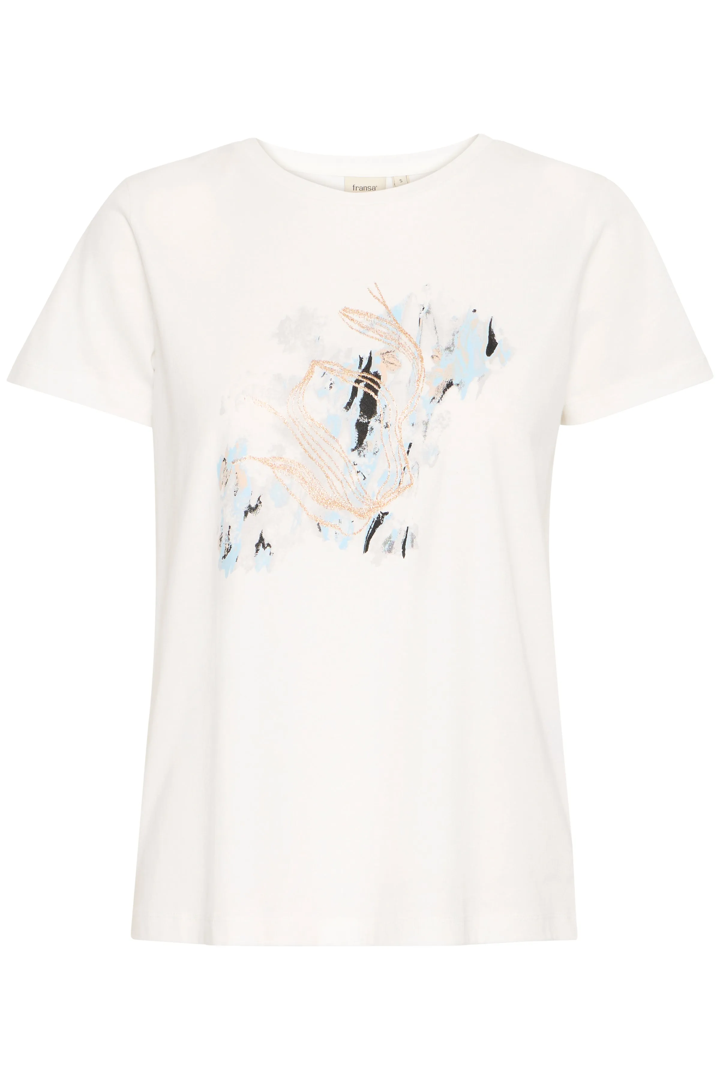 Fransa FRCreative tee 1 blanc de blanc mix