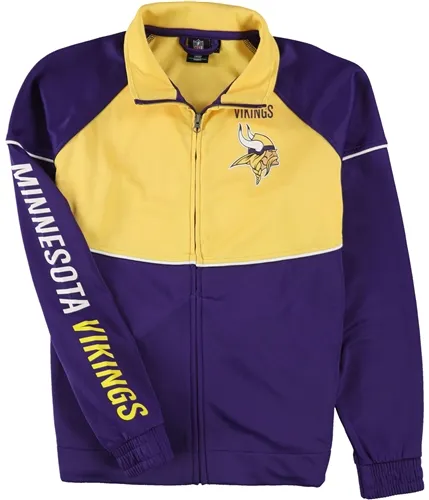 G-Iii Sports Womens Minnesota Vikings Track Jacket Sweatshirt, TW2