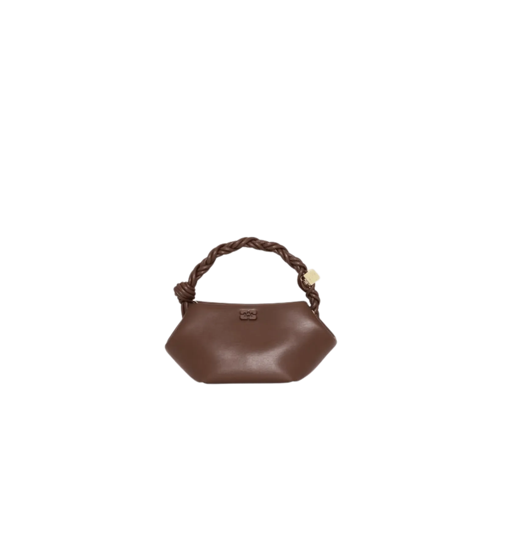 GANNI Brown Mini Bou Bag