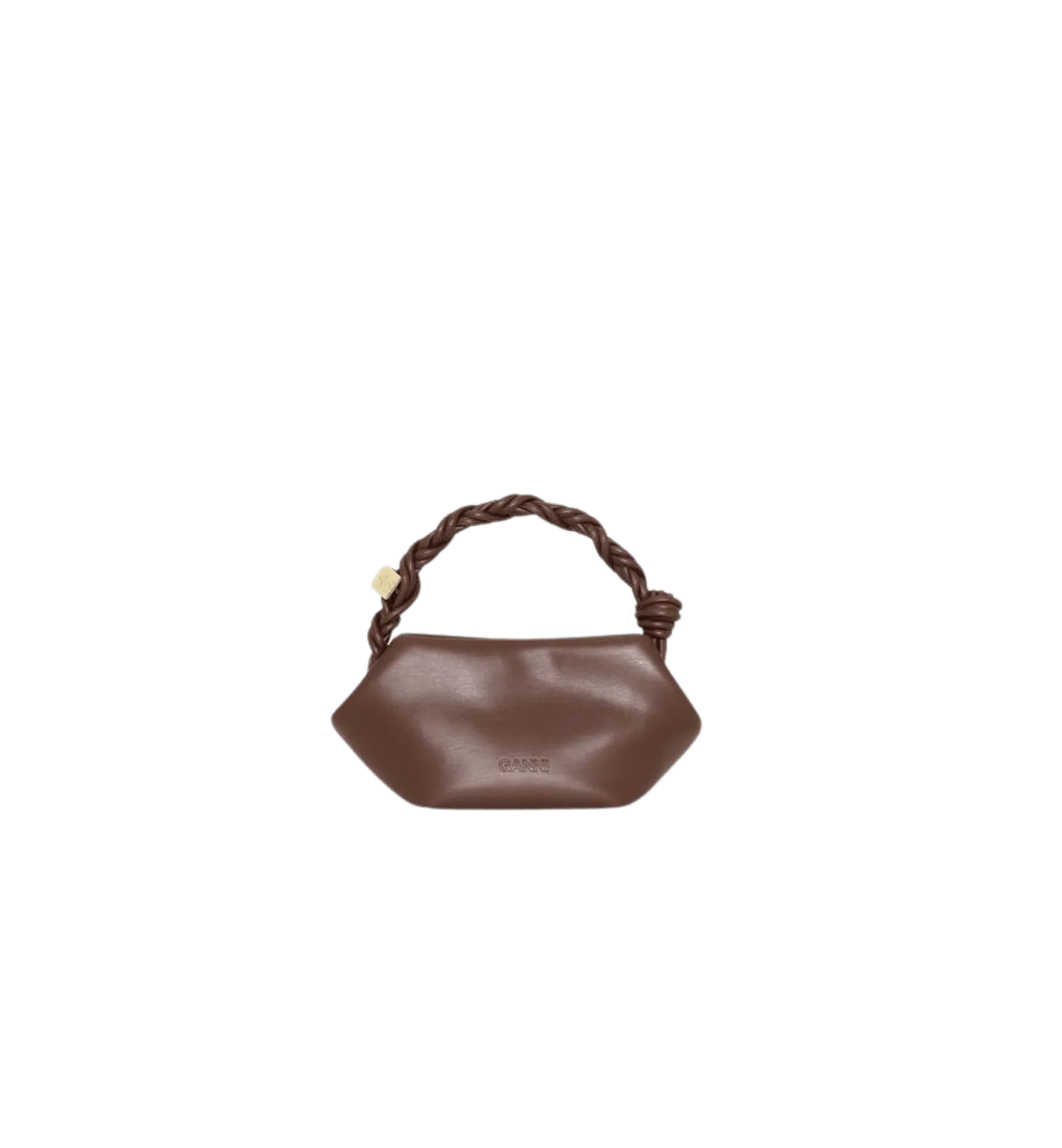 GANNI Brown Mini Bou Bag