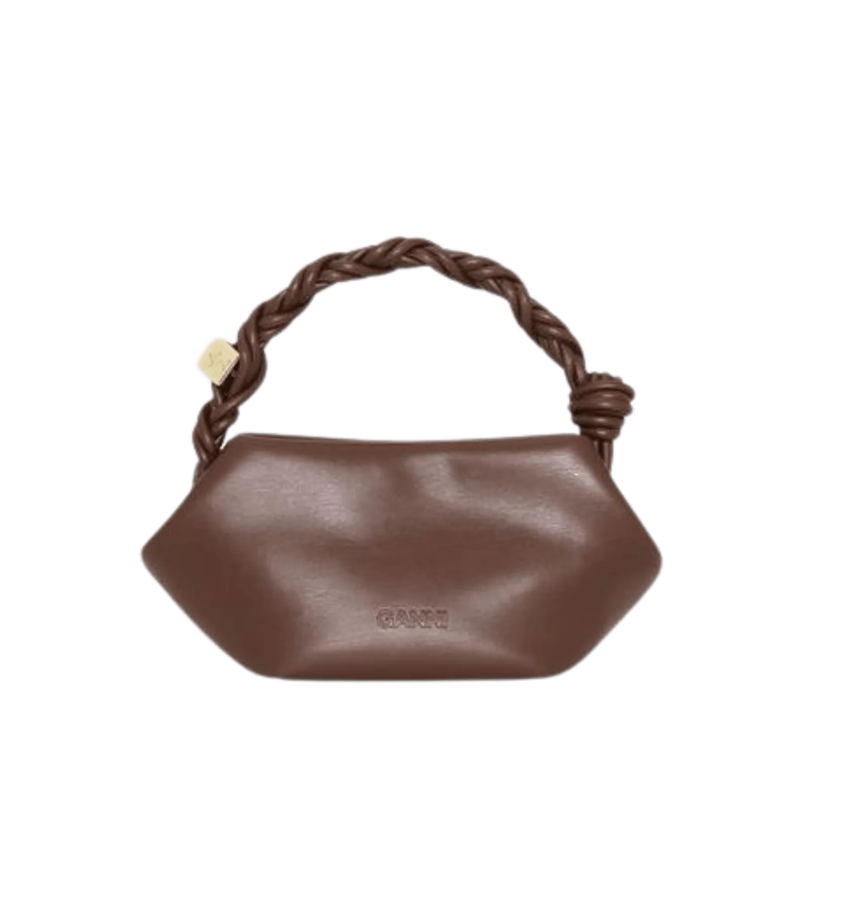 GANNI Brown Mini Bou Bag