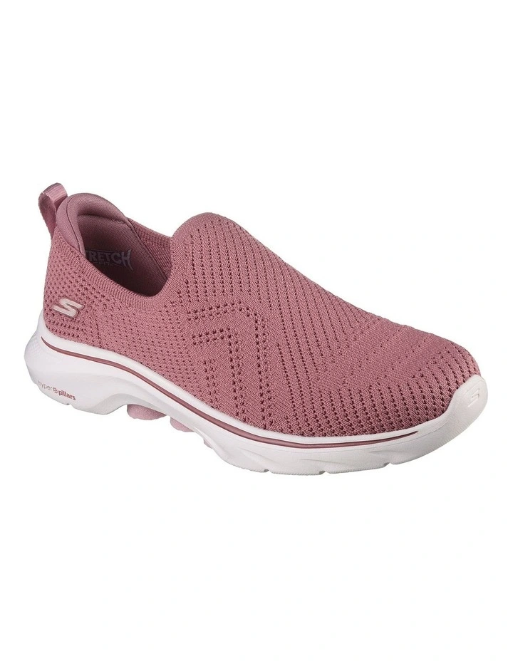 Go Walk 7 Amina Sneakers in Mauve