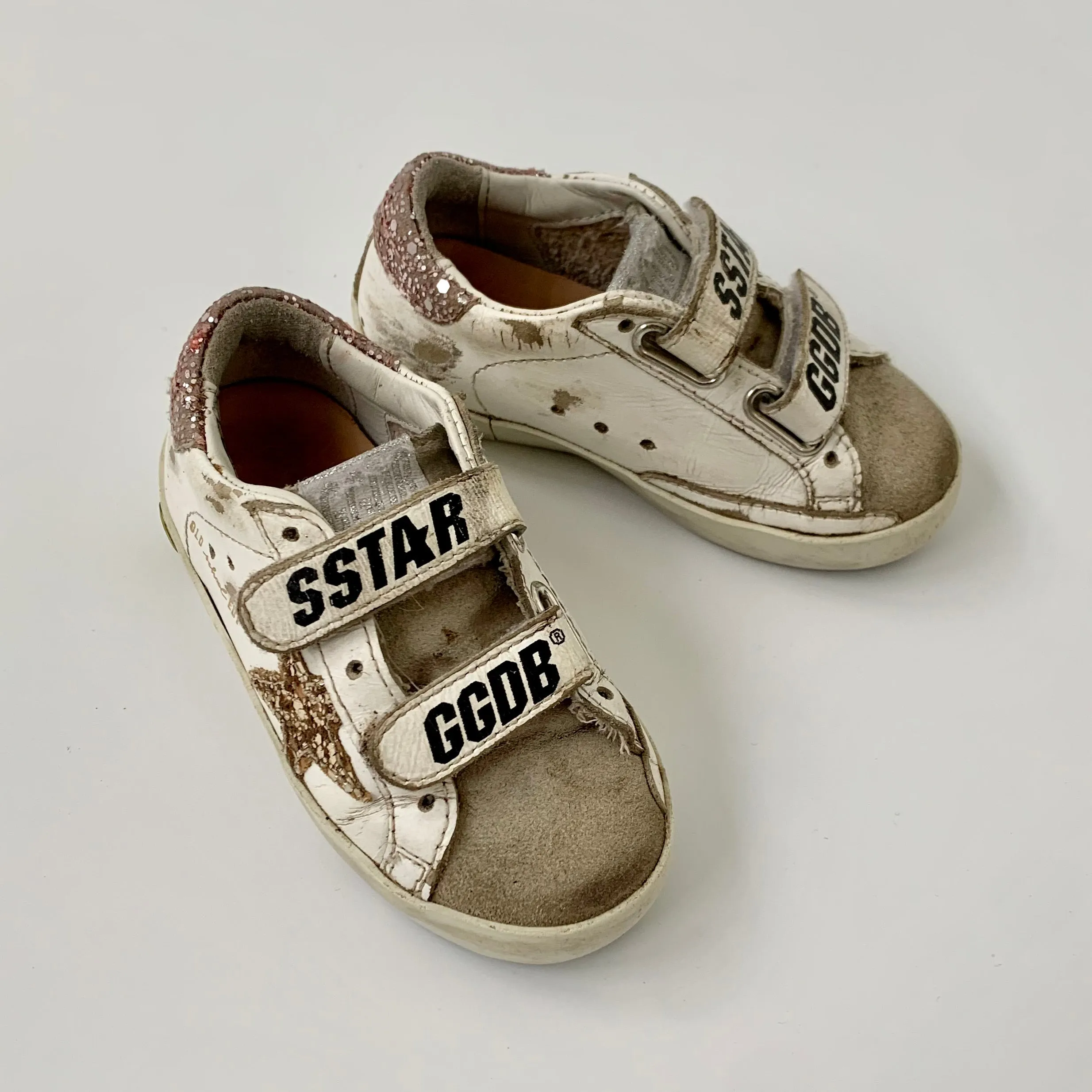 Golden Goose Sequin Sneakers: Size 22