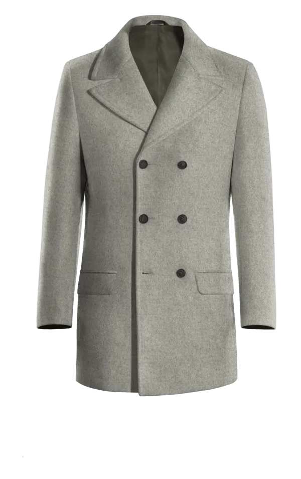 Gray Pea Coat