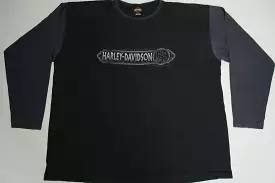 Harley Davidson Motorcycles 2006 Elworth's Norfolk Nebraska Riding Long Sleeve T-Shirt