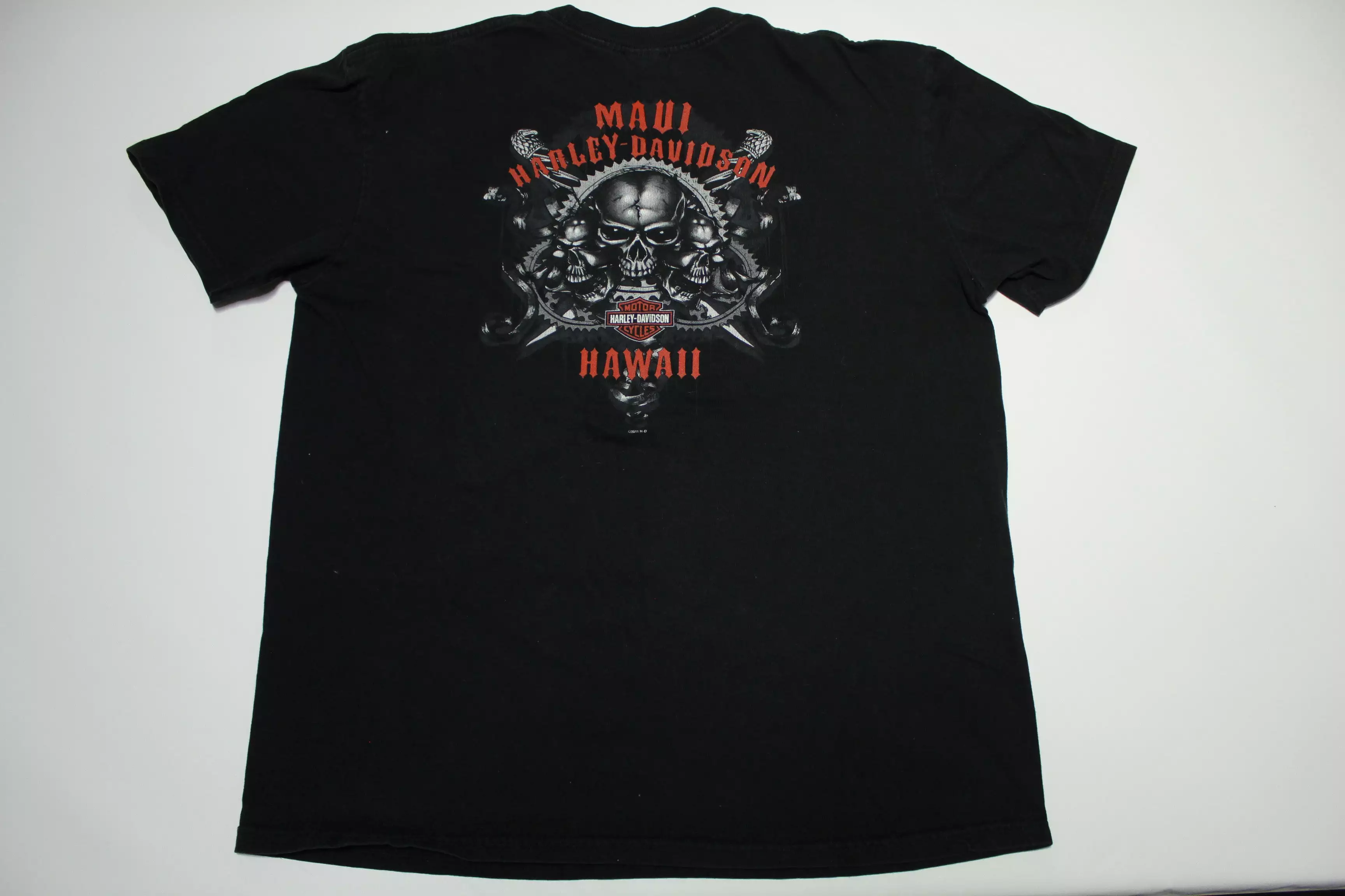 Harley Davidson Motorcycles 2011 Maui Hawaii Biker HD T-Shirt