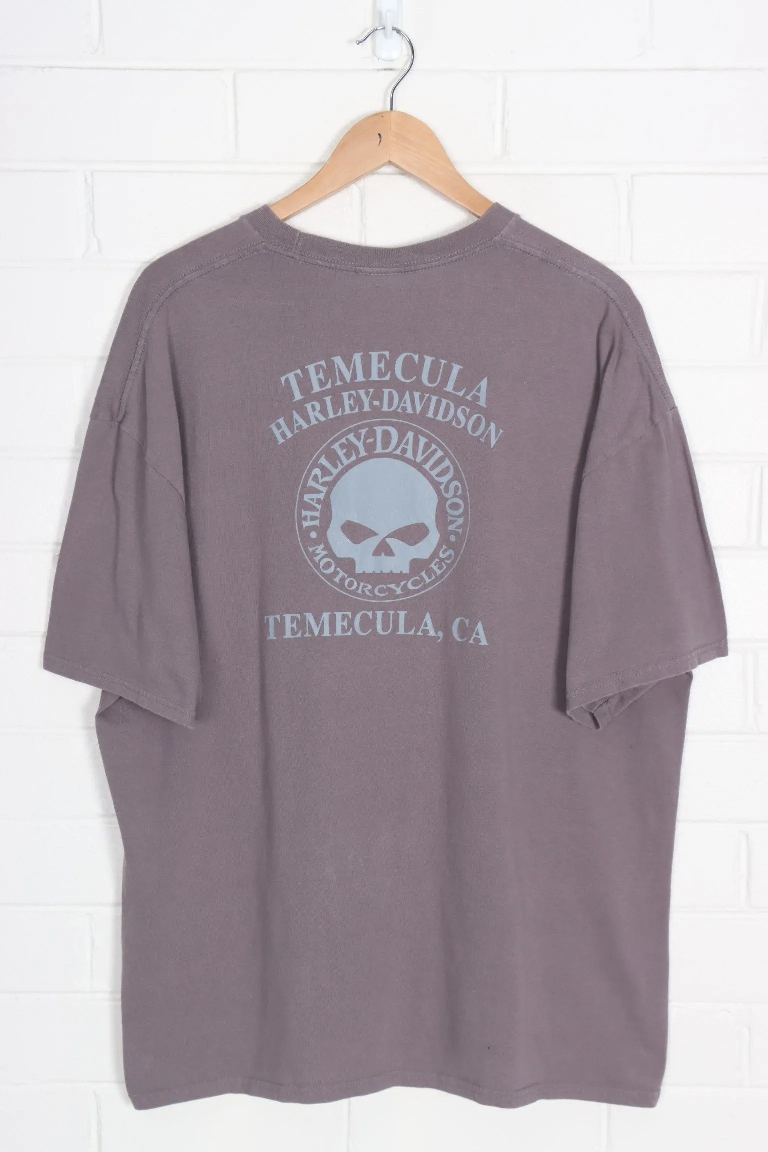 HARLEY DAVIDSON Temecula California Front & Back Tee (XXL)