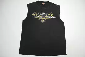 Harley Davidson Y2K Las Vegas Motorcycle Muscle T-Shirt